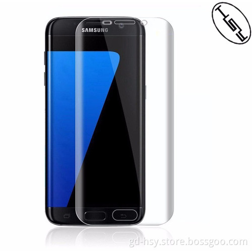 Huyshe Super Soft protective full cover tpu film for samsung galaxy s7/s7 edge no bubble ,100% perfect fitting